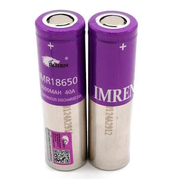 100% imr 18650 battery 3000mah 3.7v 40a 18650 batteries rechargable lithium batteries fedex ing
100% imr 18650 battery 3000mah 3.7v 40a 18650 batteries rechargable lithium batteries fedex ing