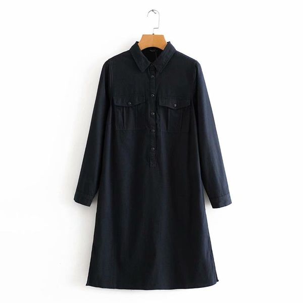 2020 new spring summer european pocket decoration zaraing women shirt dress vadiming sheining female shirt a9700, White
2020 new spring summer european pocket decoration zaraing women shirt dress vadiming sheining female shirt a9700, White