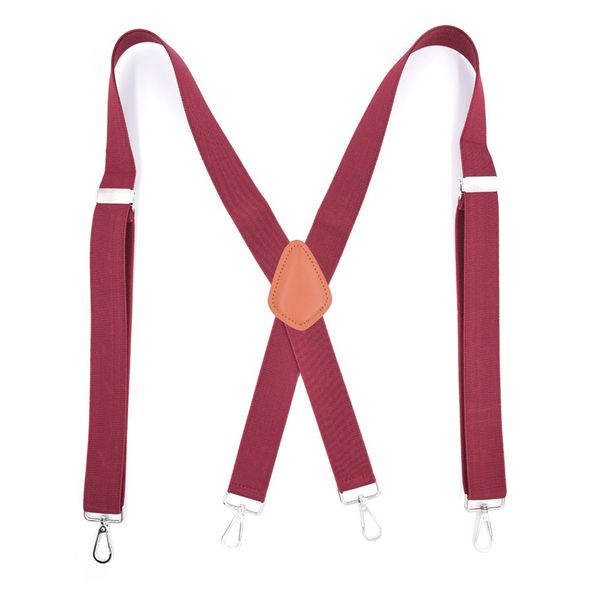 four clip-on suspender hook strap black triangle strap x-back braces brown adjustable of trousers adjustable bretels, Black;white
four clip-on suspender hook strap black triangle strap x-back braces brown adjustable of trousers adjustable bretels, Black;white