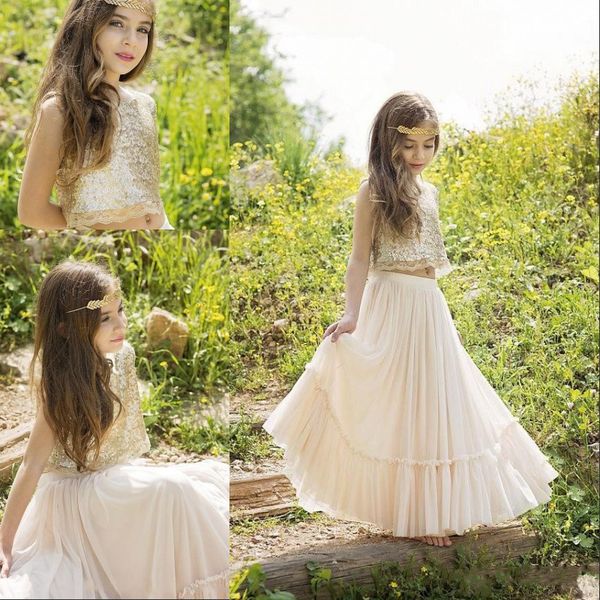 modest two pieces flower girl dresses for weddings 2020 jewel sequined a line long little girls first communion pageant gowns, White;blue
modest two pieces flower girl dresses for weddings 2020 jewel sequined a line long little girls first communion pageant gowns, White;blue