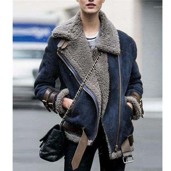 designer jacket long sleeve zipper brief coats casual female streetwear open stitch clothing women lapel neck, Black;brown
designer jacket long sleeve zipper brief coats casual female streetwear open stitch clothing women lapel neck, Black;brown