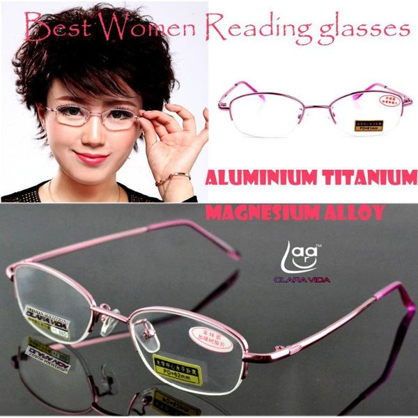 clara 2020 titanium magnesium alloy women lady non aspheric surface red super lite reading glasses +1 +1.5 +2 +2.5 +3 +3.5 +4, White;black
clara 2020 titanium magnesium alloy women lady non aspheric surface red super lite reading glasses +1 +1.5 +2 +2.5 +3 +3.5 +4, White;black