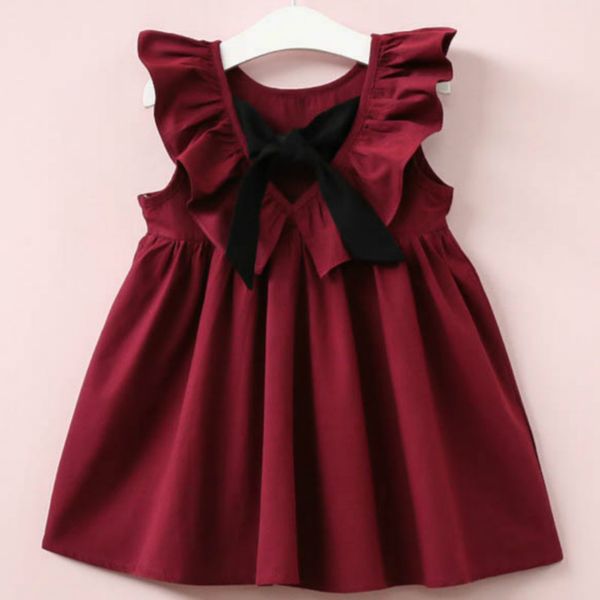 2018 summer new girl korean version bow tie ear dress children's sweet a character, Red;yellow
2018 summer new girl korean version bow tie ear dress children's sweet a character, Red;yellow