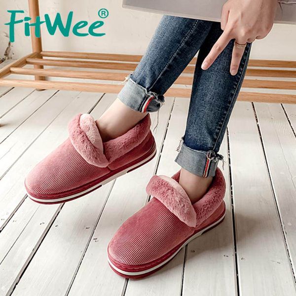 fitwee ankle boots women winter plush warm flats shoes women comfort cotton footwear thicken fur casual short boots size 37-40, Black
fitwee ankle boots women winter plush warm flats shoes women comfort cotton footwear thicken fur casual short boots size 37-40, Black