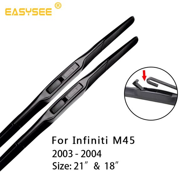 windscreen windshield wiper blades for infiniti m45 fit hook arms 2003 2004 2006 2007 2008 2009 2010 21"&18" 24"&19
windscreen windshield wiper blades for infiniti m45 fit hook arms 2003 2004 2006 2007 2008 2009 2010 21"&18" 24"&19