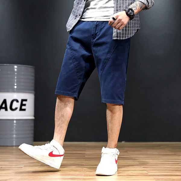 shorts male fifth pants summer thin section trend popular brand bib overall loose-fit capri pants sports men's casual, Blue
shorts male fifth pants summer thin section trend popular brand bib overall loose-fit capri pants sports men's casual, Blue