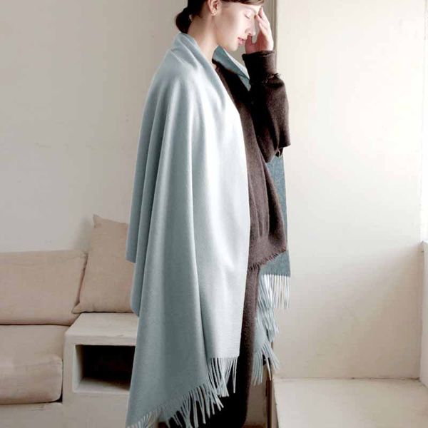 winter wool shawl for women - thick, warm & luxurious scarf by vianosi. ideal cape for ladies, brand va226, Blue;gray
winter wool shawl for women - thick, warm & luxurious scarf by vianosi. ideal cape for ladies, brand va226, Blue;gray