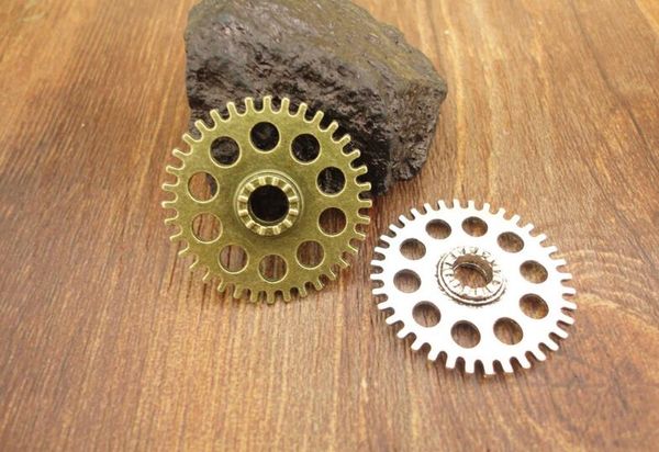 wholesale-ilver zinc alloy movement gear charm jewelry accessories retro steampunk style pendant 26mm, Bronze;silver
wholesale-ilver zinc alloy movement gear charm jewelry accessories retro steampunk style pendant 26mm, Bronze;silver