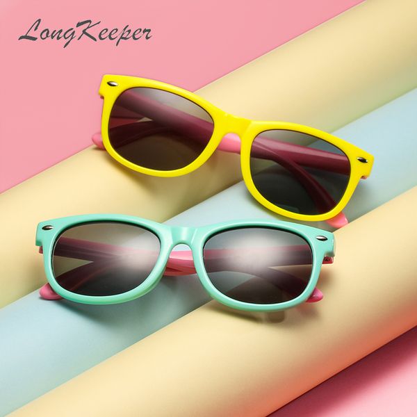 longkeeper mirror kids sunglasses with case boys girls polarized silicone safety sun glasses gift for children baby uv400 gafas, Blue
longkeeper mirror kids sunglasses with case boys girls polarized silicone safety sun glasses gift for children baby uv400 gafas, Blue