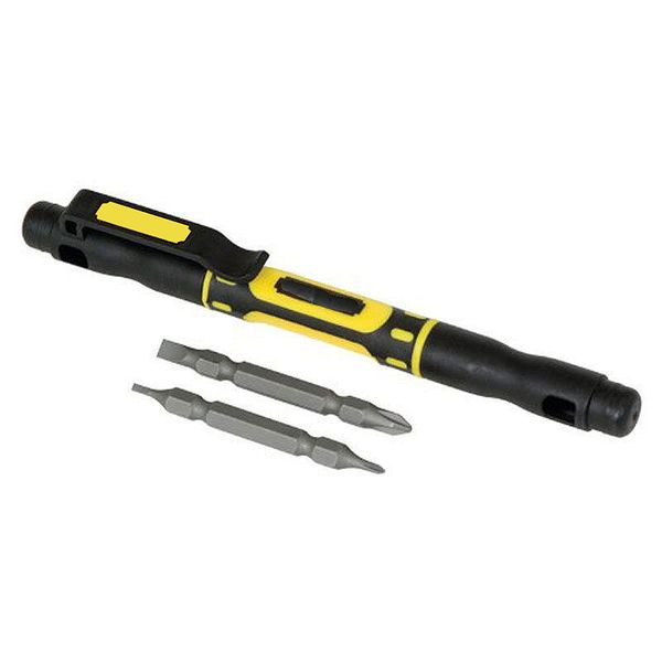 promotion 4-in-1 magnetic pen screwdriver set multi insert double ended bit pocket screwdrivers pen-shaped lightweight 2 pack
promotion 4-in-1 magnetic pen screwdriver set multi insert double ended bit pocket screwdrivers pen-shaped lightweight 2 pack