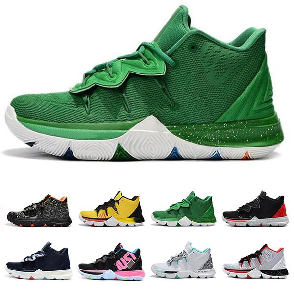 Personality 2019 Kyrie Taco Black Magic Sky Star Mens Basketball Shoes lime Green Yellow Black White Kyrie 5 Men Rainbow Sneakers Size 7-12
Personality 2019 Kyrie Taco Black Magic Sky Star Mens Basketball Shoes lime Green Yellow Black White Kyrie 5 Men Rainbow Sneakers Size 7-12