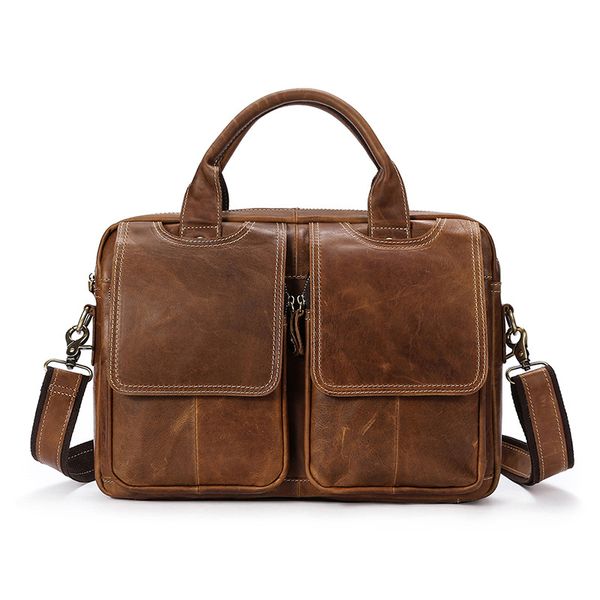 new arrival genuine leather men's briefcas cowhide retro business men's crossbody bags shoulder handbag messenger bag
new arrival genuine leather men's briefcas cowhide retro business men's crossbody bags shoulder handbag messenger bag
