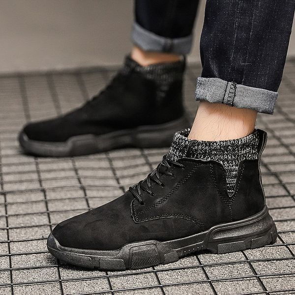 litthing 2019 men fur snow boots for men botas black warm winter boots leather ankle winter work shoes
litthing 2019 men fur snow boots for men botas black warm winter boots leather ankle winter work shoes