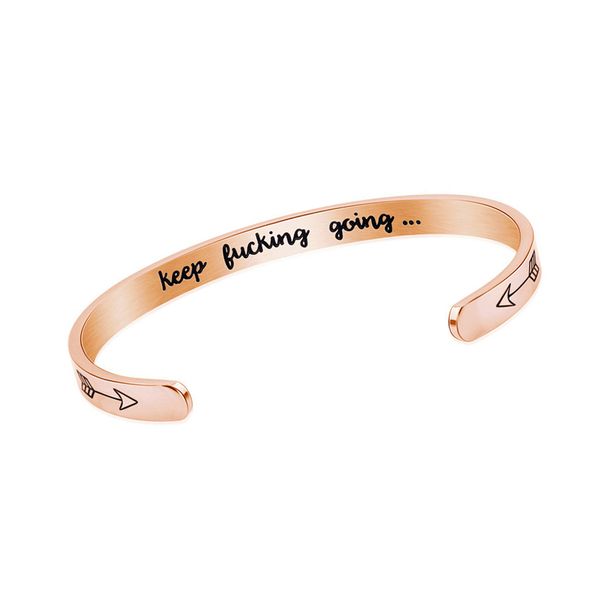 inspirational bracelet cuff bangle mantra quote keep going stainless steel engraved motivational friend encouragement jewelry gift for women, Black
inspirational bracelet cuff bangle mantra quote keep going stainless steel engraved motivational friend encouragement jewelry gift for women, Black