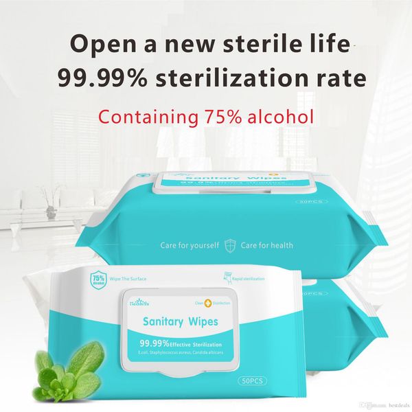 75% alcohol wipes 180mm*150mm anti virus wet wipe portable disinfecting dipe 50pcs/pack antiseptic cleanser sterilization
75% alcohol wipes 180mm*150mm anti virus wet wipe portable disinfecting dipe 50pcs/pack antiseptic cleanser sterilization