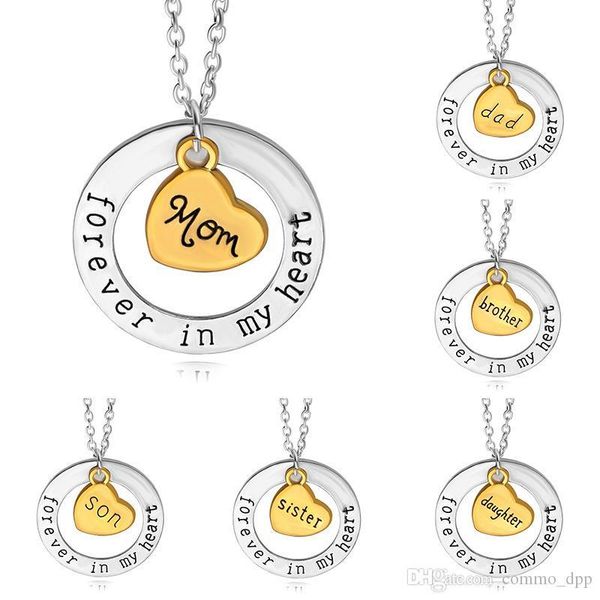forever in my heart necklaces for women family member grandpa grandma mom dad daughter son love heart pendant chains fashion jewelry, Silver
forever in my heart necklaces for women family member grandpa grandma mom dad daughter son love heart pendant chains fashion jewelry, Silver