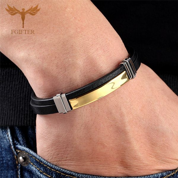 2019 trendy man leather bracelets bangles male accessories jewelry black leather bracelet pulseras hombre armband mannen, Golden;silver
2019 trendy man leather bracelets bangles male accessories jewelry black leather bracelet pulseras hombre armband mannen, Golden;silver
