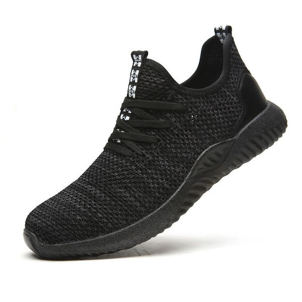 breathable steel toe cap work safety shoes outdoor men anti-slip deodorant steel puncture proof construction, Black
breathable steel toe cap work safety shoes outdoor men anti-slip deodorant steel puncture proof construction, Black