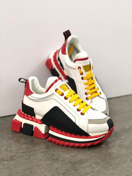2019 fashion super king sneakers sorrento sneakers designer shoes real leather two-tone rubber sole women casual shoes trainers us4-12, Black
2019 fashion super king sneakers sorrento sneakers designer shoes real leather two-tone rubber sole women casual shoes trainers us4-12, Black