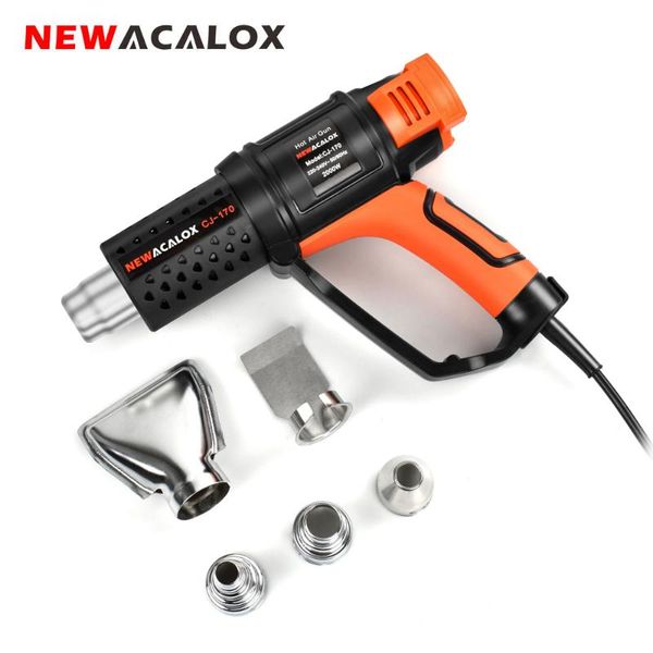 newacalox 220v industrial air gun 2000w adjustable temperature heat gun with four nozzle shrink wrapping thermal power tool
newacalox 220v industrial air gun 2000w adjustable temperature heat gun with four nozzle shrink wrapping thermal power tool