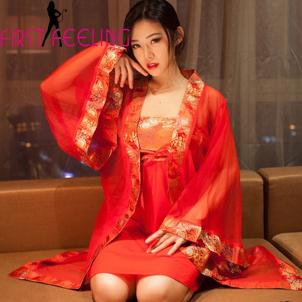 fantasia vintage china style bride clothes red floral sheer mesh night robes erotic room games cosplay lingerie slips, Black;red
fantasia vintage china style bride clothes red floral sheer mesh night robes erotic room games cosplay lingerie slips, Black;red