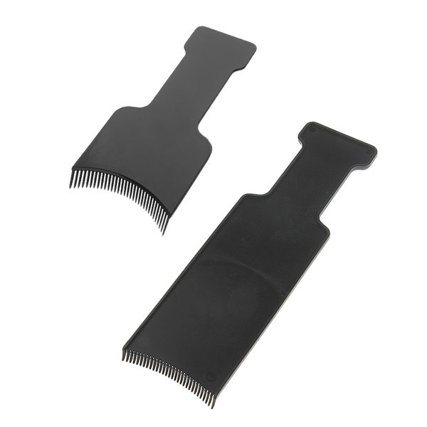 2 hair coloring comb long board diy hairdressing tint brush salon tool black, Silver
2 hair coloring comb long board diy hairdressing tint brush salon tool black, Silver