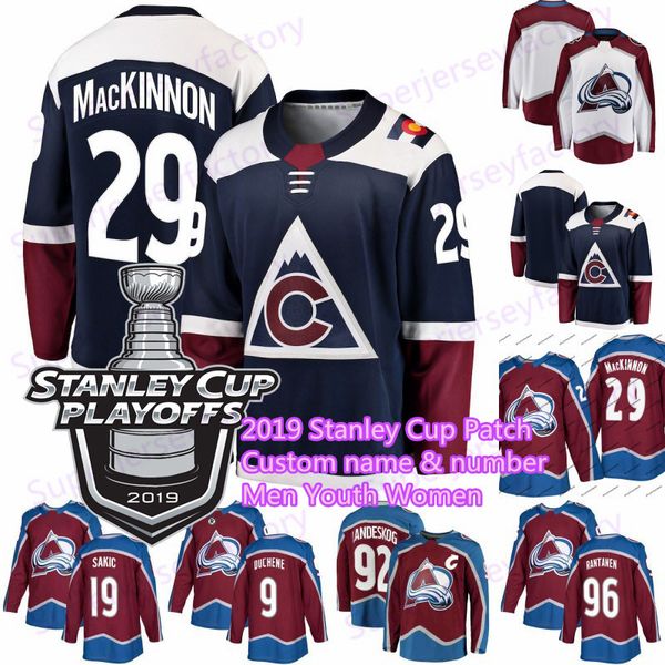 29 Nathan MacKinnon 2019 Stanley Cup patch Colorado Avalanche Jersey 96 Mikko Rantanen 33 Patrick Roy 9 Duchene 92 Landeskog Hockey jerseys
29 Nathan MacKinnon 2019 Stanley Cup patch Colorado Avalanche Jersey 96 Mikko Rantanen 33 Patrick Roy 9 Duchene 92 Landeskog Hockey jerseys