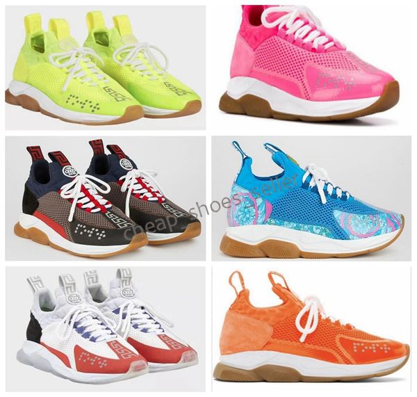 chain reaction 2.0 fashion luxury men designer shoes chainz balck white district medusa mens womens medusa outdoor sneakers falt shoes, Black
chain reaction 2.0 fashion luxury men designer shoes chainz balck white district medusa mens womens medusa outdoor sneakers falt shoes, Black