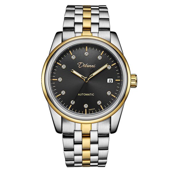 difanni automatic mechanical watch men's generation of diamond-encrusted surface waterproof steel men's watch, Slivery;brown
difanni automatic mechanical watch men's generation of diamond-encrusted surface waterproof steel men's watch, Slivery;brown