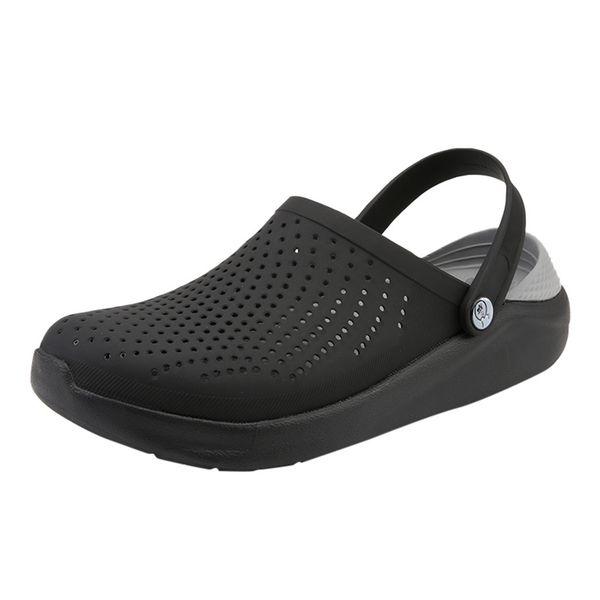 outdoor men slippers breathable walking beach sports sandals hole shoes fashion summer flat round toe slipper shoe outside mar 4, Black
outdoor men slippers breathable walking beach sports sandals hole shoes fashion summer flat round toe slipper shoe outside mar 4, Black