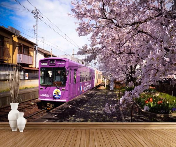train cherry blossom tv background wall mural 3d wallpaper 3d wall papers for tv backdrop
train cherry blossom tv background wall mural 3d wallpaper 3d wall papers for tv backdrop