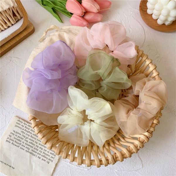 2020 summer new cute solid chiffon scrunchie girls elastic ponytail holders chiffon hair scrunchies dance headband bezel, Slivery;white
2020 summer new cute solid chiffon scrunchie girls elastic ponytail holders chiffon hair scrunchies dance headband bezel, Slivery;white