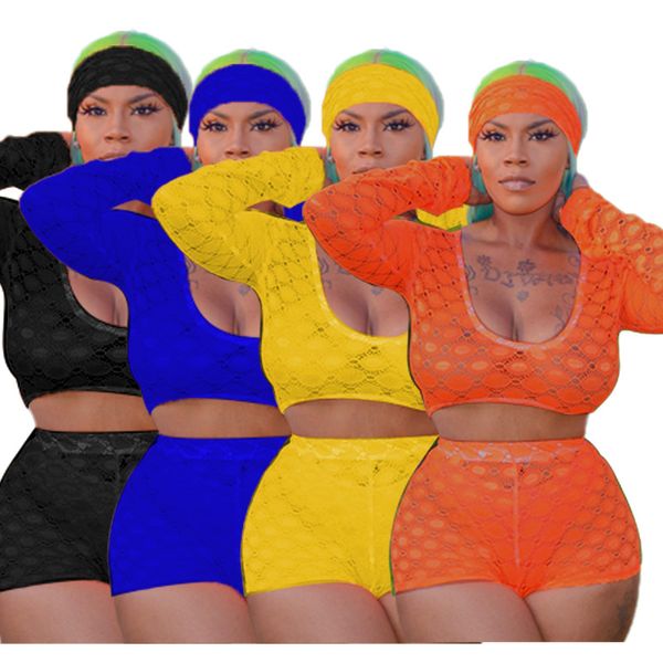 women's two piece pants fashion summer arrival see through deep v full sleeve high waist crop with shorts set tracksuit, White
women's two piece pants fashion summer arrival see through deep v full sleeve high waist crop with shorts set tracksuit, White