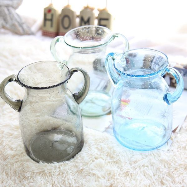 natural polishing blown gas bubble glass romantic ikebana flower storage vase for home furnishing decoration
natural polishing blown gas bubble glass romantic ikebana flower storage vase for home furnishing decoration