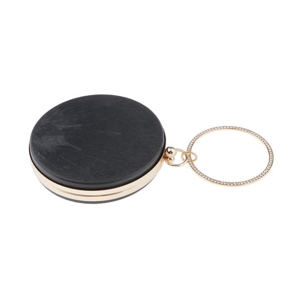 round box purse frame 14 cm pocket frame with pocket closure for purse diy handmade, Black
round box purse frame 14 cm pocket frame with pocket closure for purse diy handmade, Black