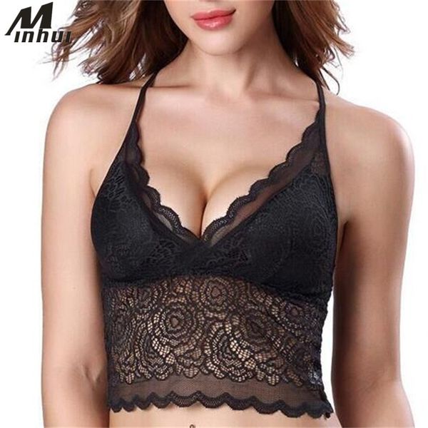 camisoles & tanks minhui women padded tank lingerie lace camisole intimates female summer beach vest crop, Black;white 
camisoles & tanks minhui women padded tank lingerie lace camisole intimates female summer beach vest crop, Black;white