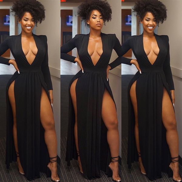 сексуальная bodycon партии женщины глубокий v-образный вырез с длинным рукавом черный выдолбить элегантную пружинный макси платье vestidos х, Black;gray
сексуальная bodycon партии женщины глубокий v-образный вырез с длинным рукавом черный выдолбить элегантную пружинный макси платье vestidos х, Black;gray