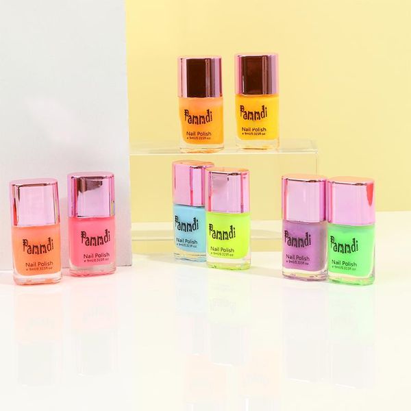 9ml luminous nail polish fluorescent glow in the dark neon nail fashion shiny polish uv led gel art decor 8 colors
9ml luminous nail polish fluorescent glow in the dark neon nail fashion shiny polish uv led gel art decor 8 colors