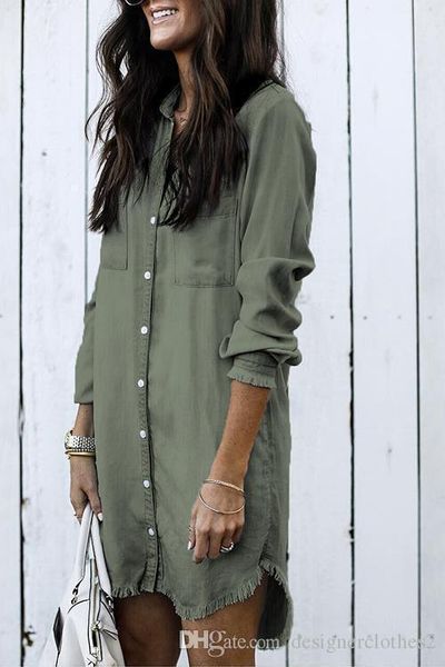 new women denim blouses summer loose button tassel lapel neck shirts long sleeve ladies party street clothing, White
new women denim blouses summer loose button tassel lapel neck shirts long sleeve ladies party street clothing, White