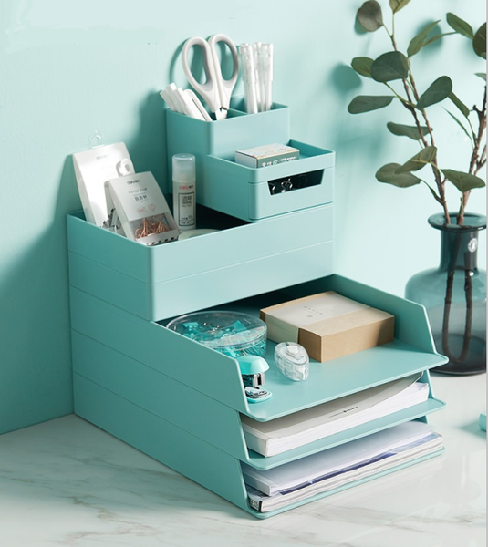 office deskorganizer multi-function receipt box penholders file document tray overlayable organizer
office deskorganizer multi-function receipt box penholders file document tray overlayable organizer