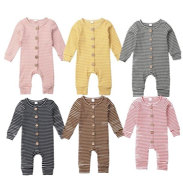 jumpsuits baby clothing born infant boys girls fall winter clothes romper jumpsuit striped soft cotton outfit, Blue 
jumpsuits baby clothing born infant boys girls fall winter clothes romper jumpsuit striped soft cotton outfit, Blue