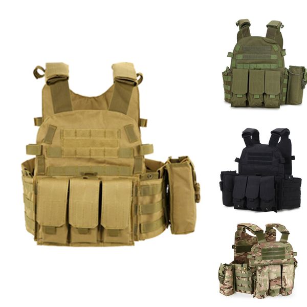 900d molle combat assault plate carrier tactical vest tactical vest camouflage body armor molle outdoor equipment, Camo;black
900d molle combat assault plate carrier tactical vest tactical vest camouflage body armor molle outdoor equipment, Camo;black