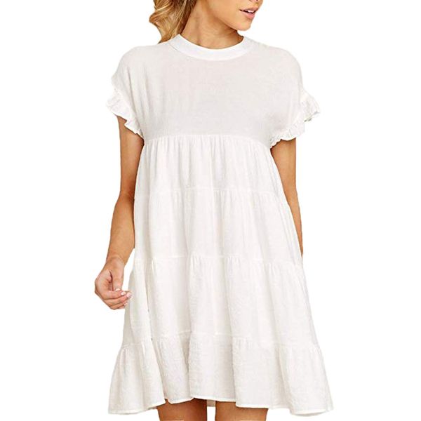 vestidos verao women summer casual solid short sleeve dress crew neck linen dress women summer vestidos femininos, Black;gray
vestidos verao women summer casual solid short sleeve dress crew neck linen dress women summer vestidos femininos, Black;gray