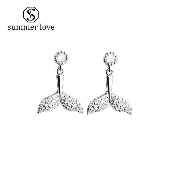 2020 new fashion zircon fishtail drop earrings unique pattern jewelry accessories designer kinds of color gold/silver earring for women gift, Golden;silver
2020 new fashion zircon fishtail drop earrings unique pattern jewelry accessories designer kinds of color gold/silver earring for women gift, Golden;silver