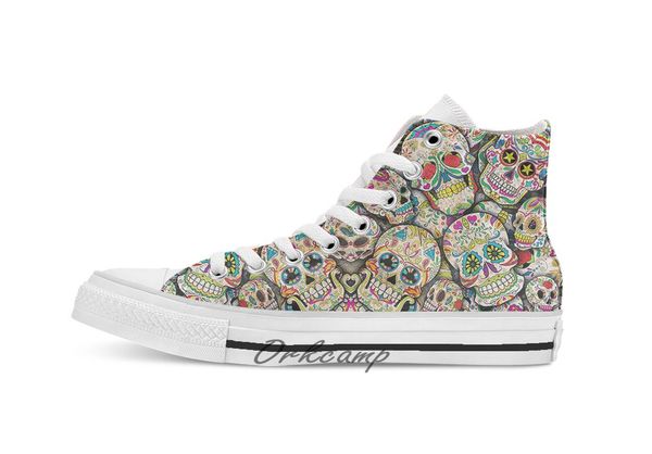 sugar skull collage custom casual high lace-up canvas shoes sneakers drop shipping
sugar skull collage custom casual high lace-up canvas shoes sneakers drop shipping