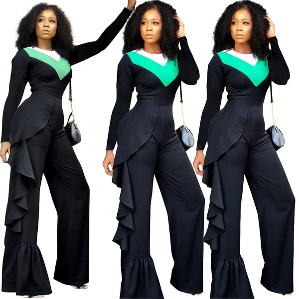 dresses for womens ladies designcostume classic patchwork bezel jumpsuit, Black;white
dresses for womens ladies designcostume classic patchwork bezel jumpsuit, Black;white