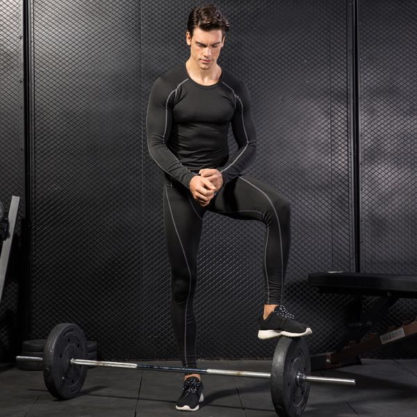 yuerlian compression tracksuit fitness tight sports set t-shirt legging men sportswear demix black gym running suit, Black;blue
yuerlian compression tracksuit fitness tight sports set t-shirt legging men sportswear demix black gym running suit, Black;blue
