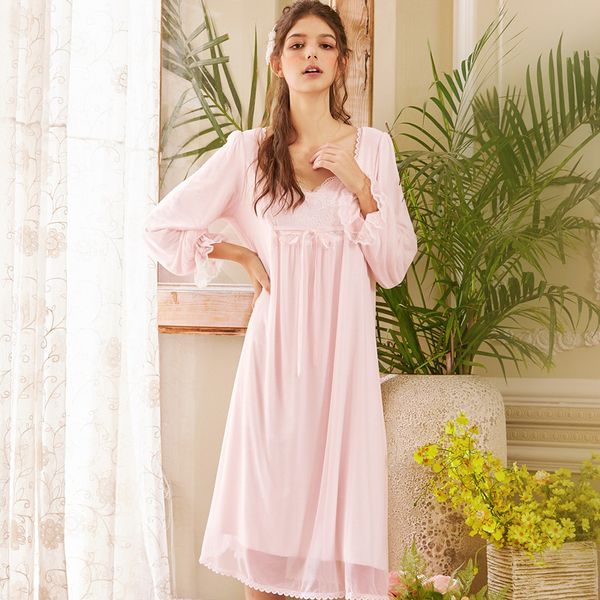 women's sleepwear wasteheart women fashion white pink female court gown nightdress lace nightwear sleepshirts long luxury nightgown, Black;red
women's sleepwear wasteheart women fashion white pink female court gown nightdress lace nightwear sleepshirts long luxury nightgown, Black;red