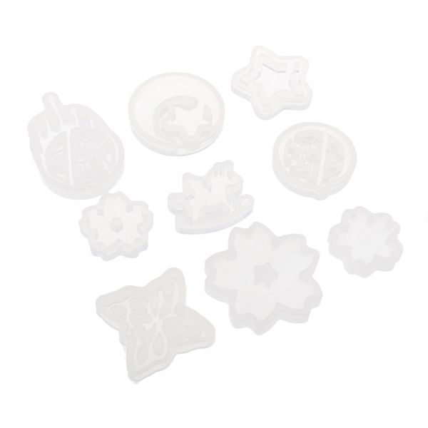 1set of 9 shapes silicone diamond pendants mold diy jewelry resin moulds epoxy molding tool
1set of 9 shapes silicone diamond pendants mold diy jewelry resin moulds epoxy molding tool
