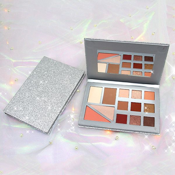 2019 new natural eyeshadow palette shadows makeup cherry blossom glitter eyes shadows long-lasting cosmetics for make-up